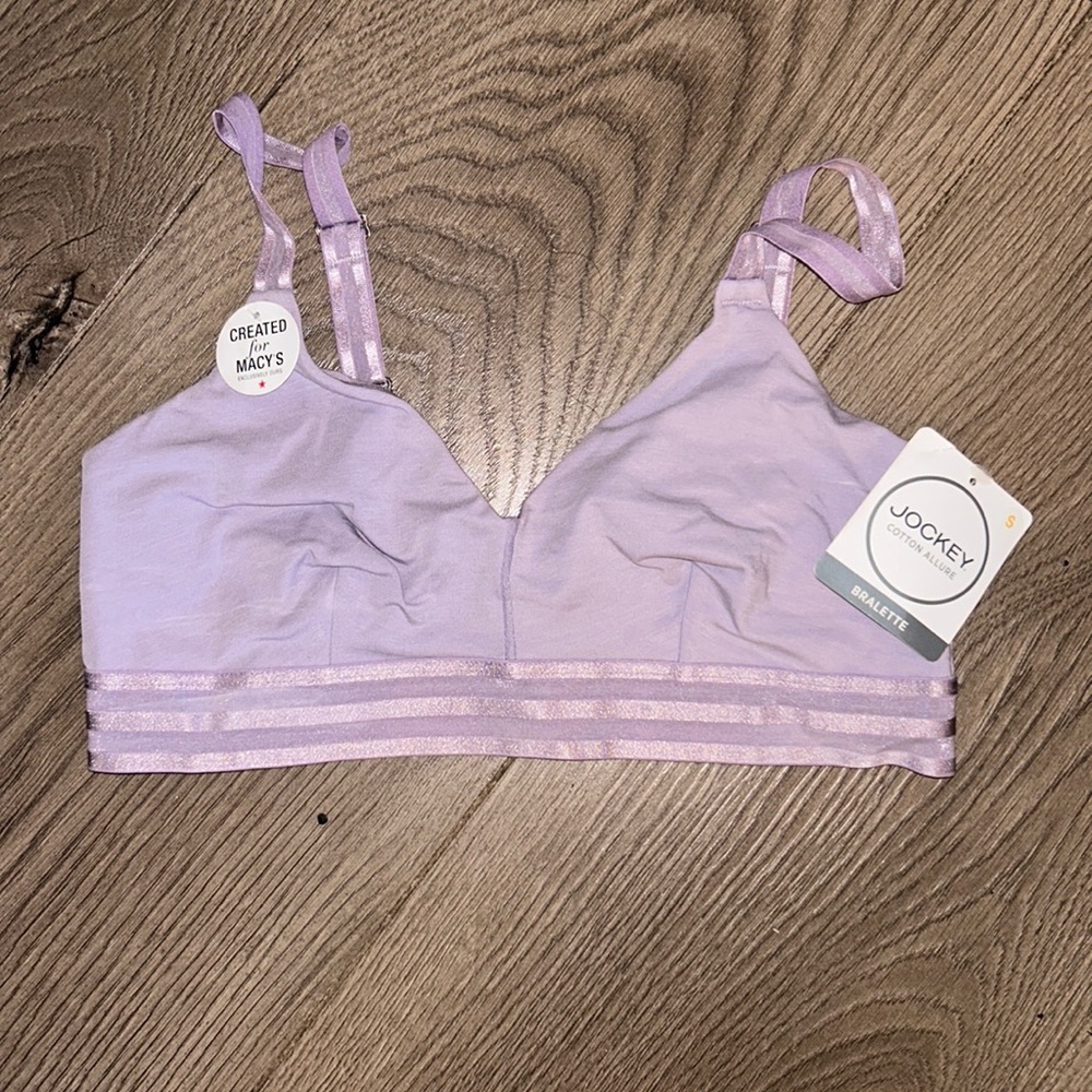 Jockey Purple Bralette size Small NWT